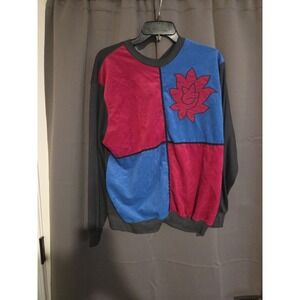 American Spectator Patchwork‎ Floral Crewneck, Women' Sweatshirt, Long Sleeve